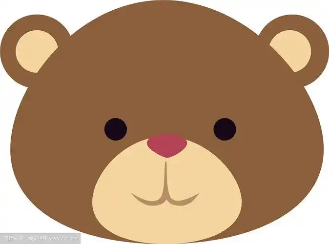 可爱的小熊泰迪头