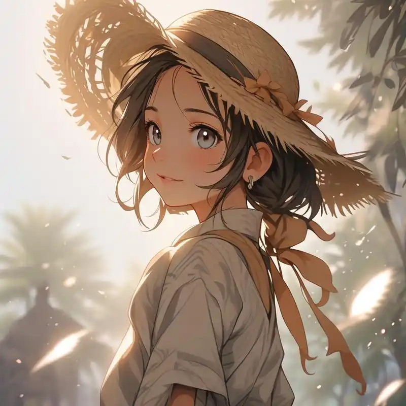 阳光女孩头像,治愈系温柔头像94 一组阳光治愈系女生头像,温柔阳光