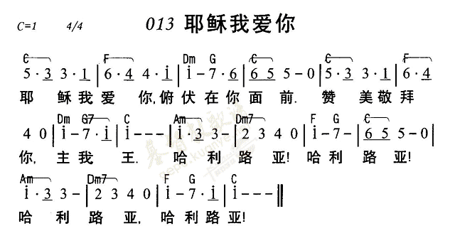 南窗听雨(编辑)查看更多>>(013耶稣我爱你) / 南窗听雨编辑相关歌谱