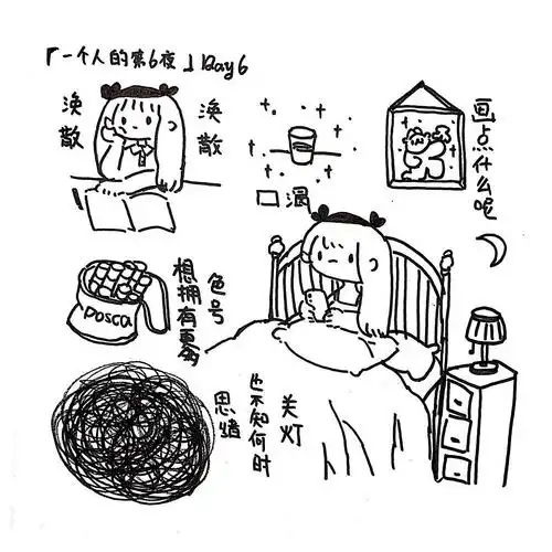 2020虚拟日记手账简笔画合集part1day1day24