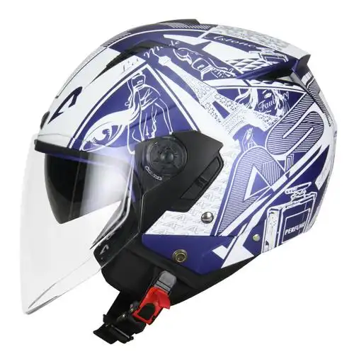 头盔法国astone摩托车半盔夏季男女半覆安全帽电动车摩托车头盔