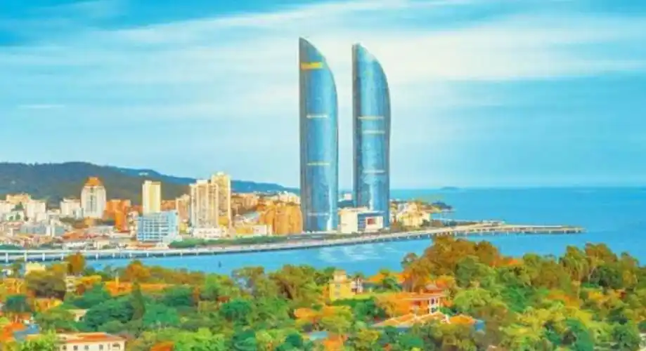 厦门标志性建筑:双子塔