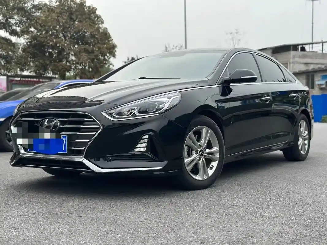 批!新款索纳塔九高清图[色] 18年2月上牌,2 - 抖音