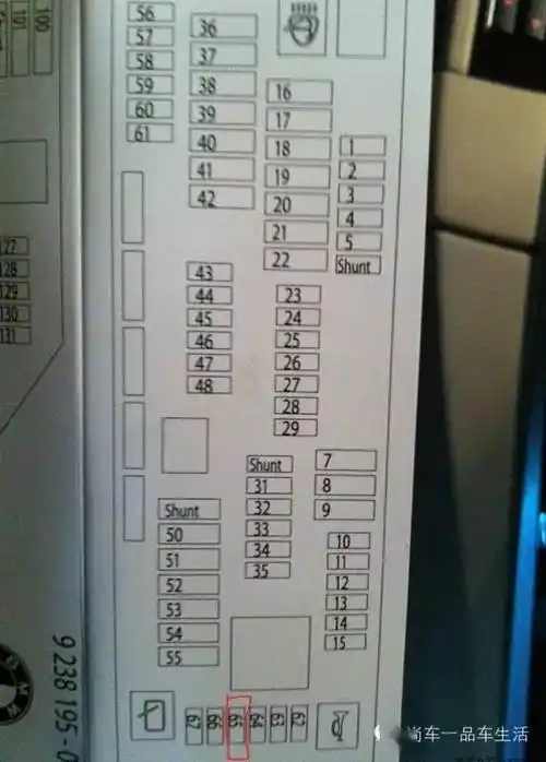 宝马1系,3系,5系保险盒接线示意,附小编微信