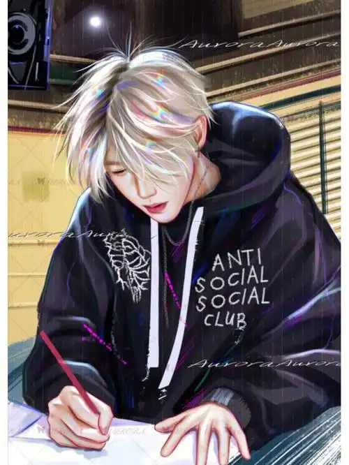 蔡徐坤漫画壁纸