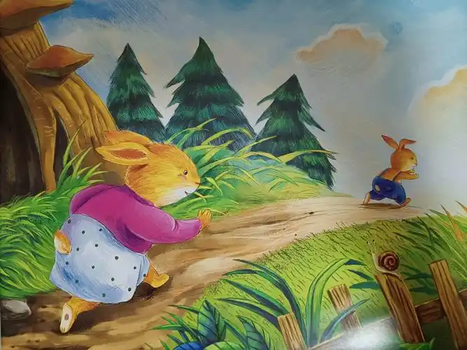 绘本故事《逃家小兔》