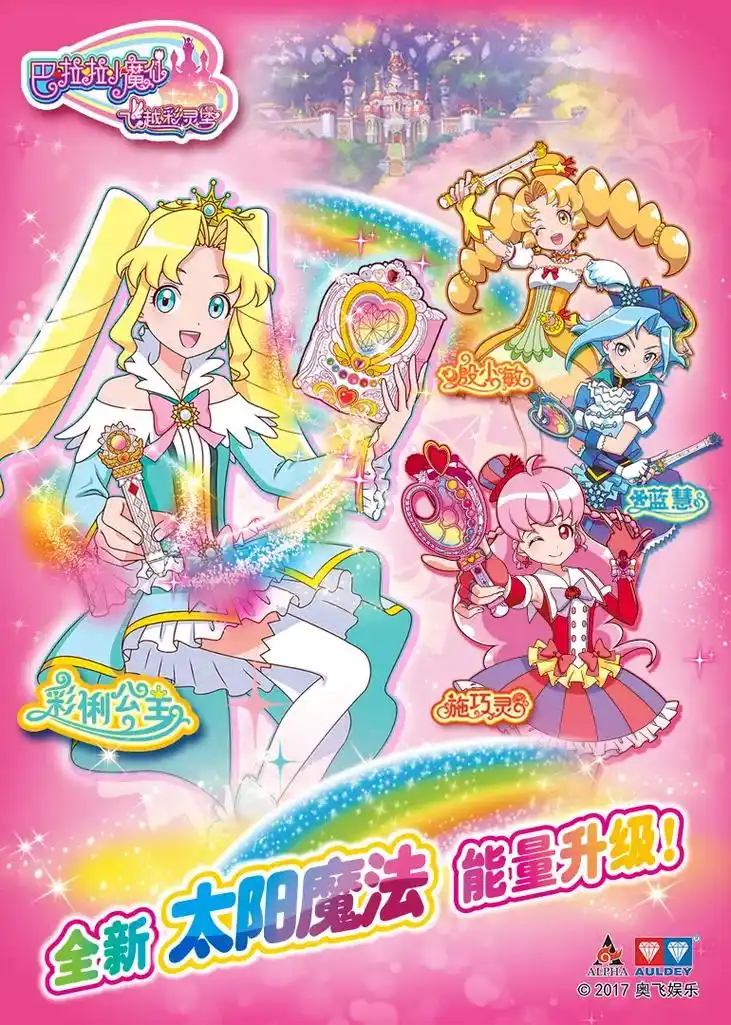 绘画 #动漫人物 巴啦啦小魔仙之飞越彩灵堡 - 抖音