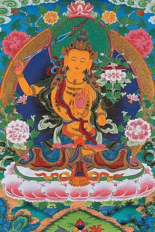 恭迎文殊菩萨圣诞丨108张绝美文殊菩萨圣像,护佑您消灾免难,智慧吉祥!