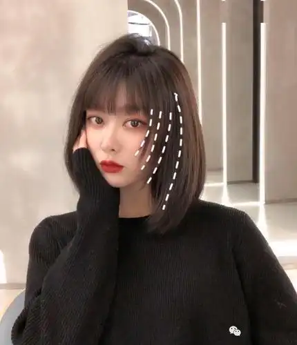 2020年流行 "中发碎剪"_发型