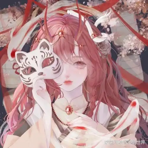 狐狸面具姐妹头像