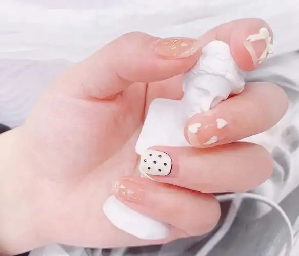 2021新款式夏季手绘短指甲美甲图