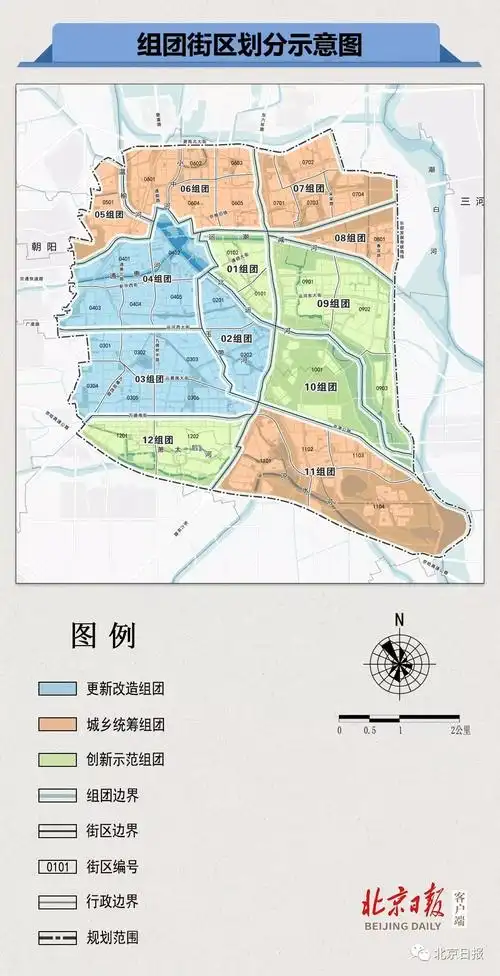 北京副中心详细规划72条揭晓!这组全图细化到每个学校