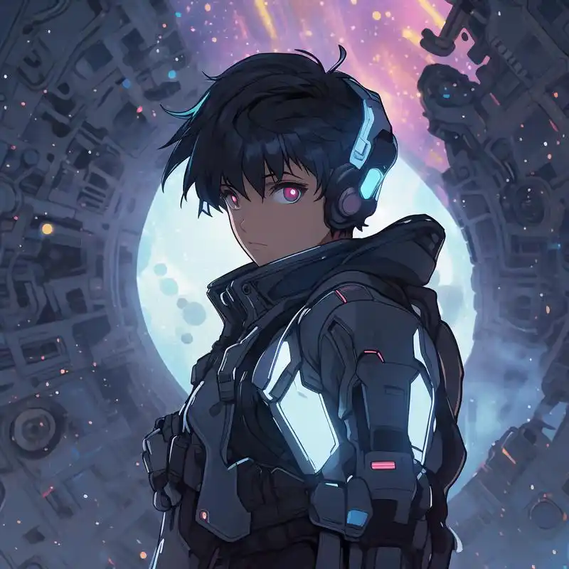 99 超爱这种炫酷科幻的赛博朋克风格头像!