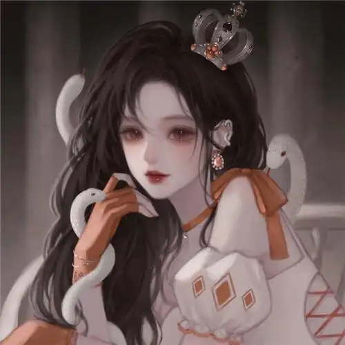 女生头像闺蜜7人动漫手绘高清图片