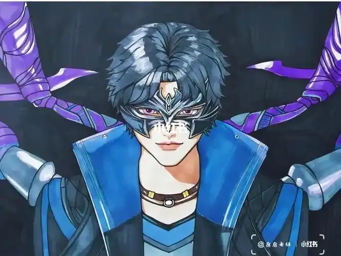 动漫课范画p111唐三