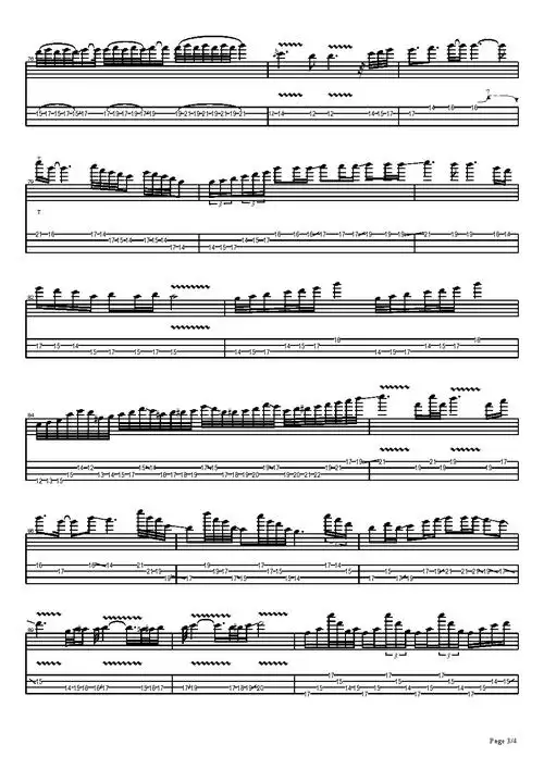 冷雨夜贝司谱beyond