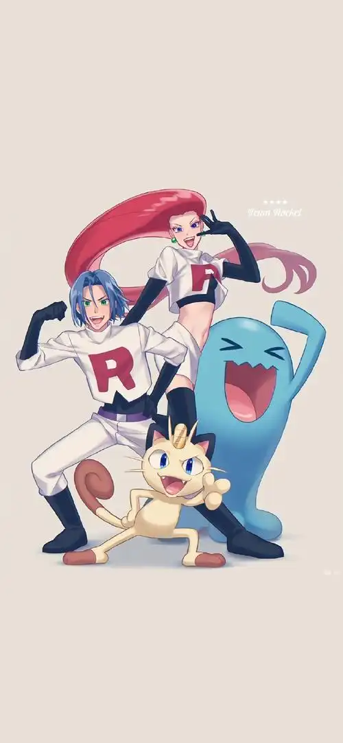 神奇宝贝火箭队高清手机壁纸