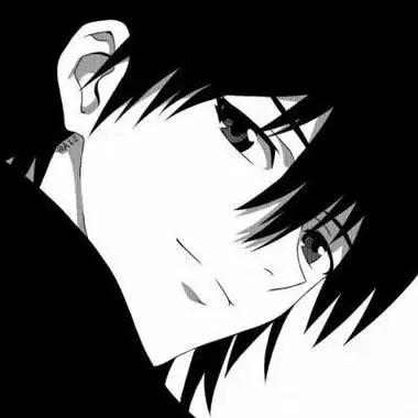 动漫男头黑白手绘冷酷优质图片男生动漫头像头像屋