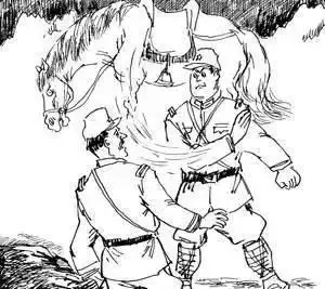 八路军大战日本鬼子简笔画日本鬼子打枪的样子怎么画简笔画步兵简笔画