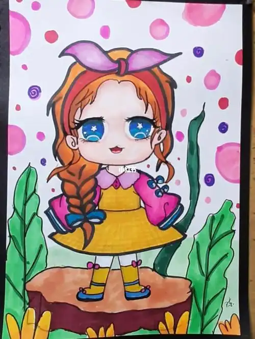 动漫女孩初级练习