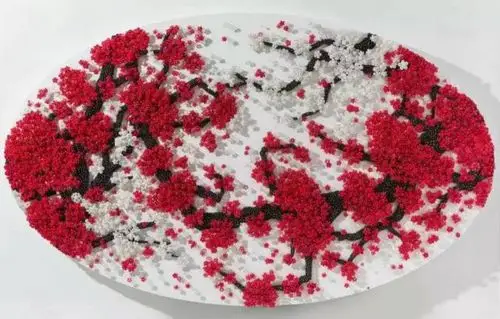 创造这一幅幅唯美图钉画作的