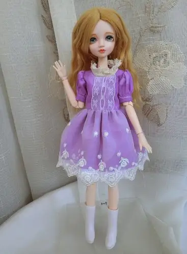 芭比娃娃服饰可儿 丽佳 糖果小布娃娃衣服漂亮小礼裙睡裙休闲换装