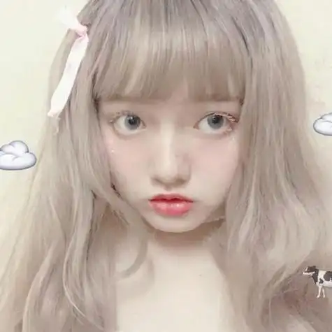 未经允许禁止二传自截软妹头像女生头像双马尾头像熊扑奶团