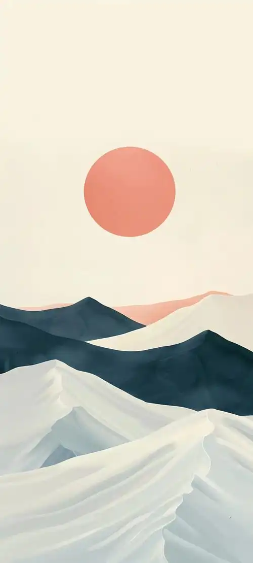 近期热门简约风手机壁纸图片高清无水印