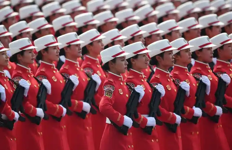 庆祝中华人民共和国成立70周年大会:民兵方队【3】