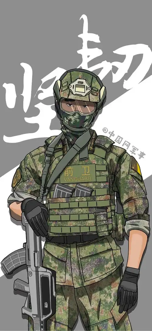 致青春 |一组插画壁纸献给热爱强军的你!__财经头条