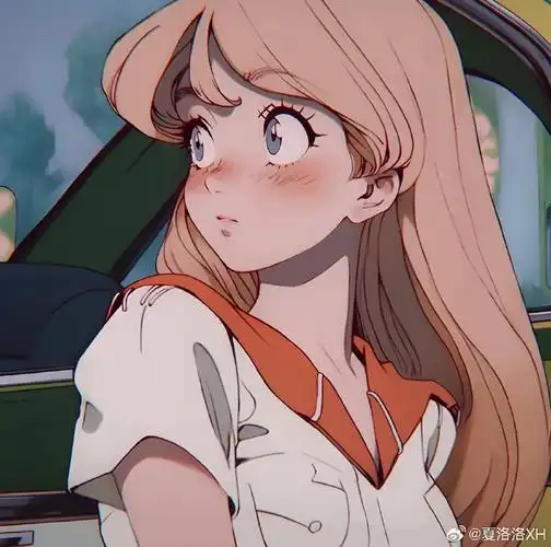 动漫#82#二次元新鲜事#    旧漫女生头像  侵删