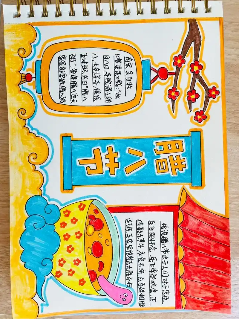 腊八节手抄报#腊八手抄报#腊八节#腊八 #手抄报 - 抖音