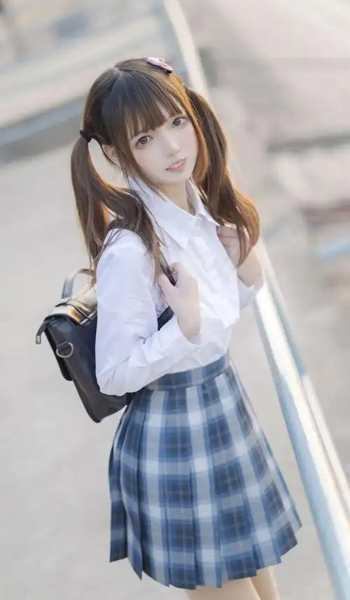 jk制服双马尾记