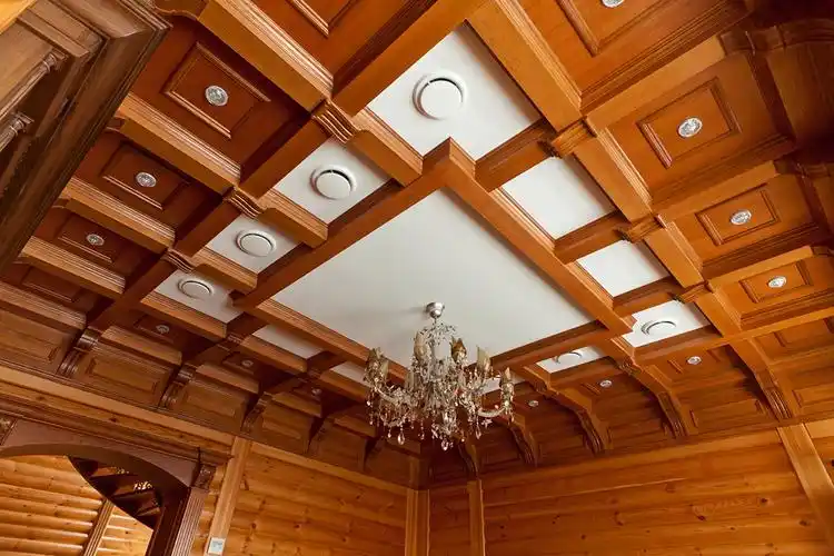 木质天花吊顶|吊顶图片|实木吊顶-宝森美整木家装