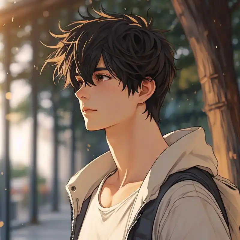 😎 帅气男生侧脸头像 📸