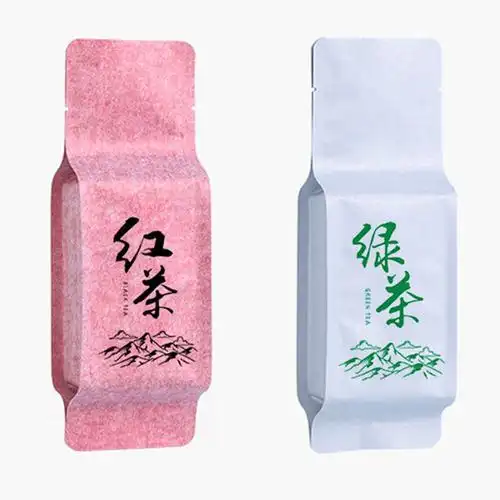 精美茶叶礼品包装袋自封新材料棉纸复合食品袋防潮无气味茶叶袋