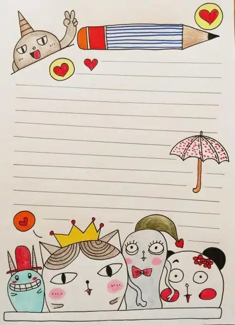 英语书封面简笔画简单又漂亮