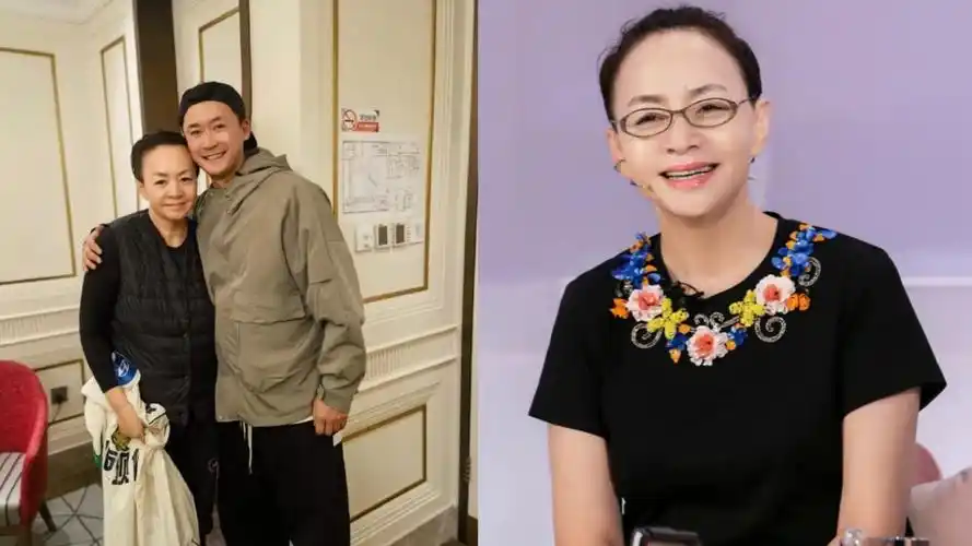 63岁宋丹丹近况曝光,与男友人聚会脸色憔悴,发际线后移老一圈