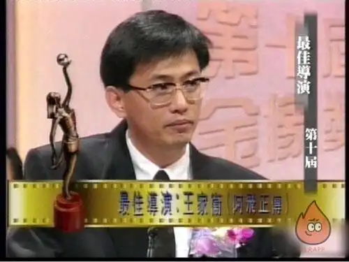 王家卫不戴墨镜的样子