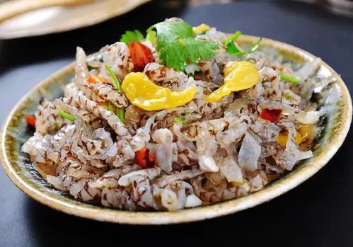 泡椒鱼皮150g开袋即食野山椒味凉拌鱼皮餐饮凉菜海鲜小吃满额包邮_不