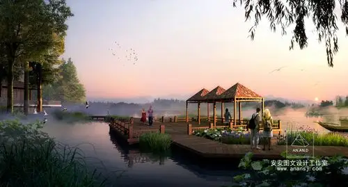 还为景观园林效果图点缀出千姿百态的奇特景致,形成了一道美丽的风景