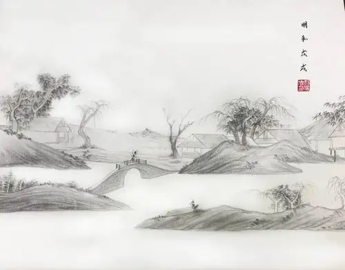 中国铅笔画
