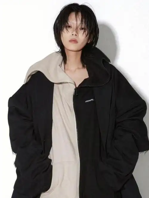 真正的无性别感-#小众风格  #高层次发型  #渣欲风  #鲻鱼头女生