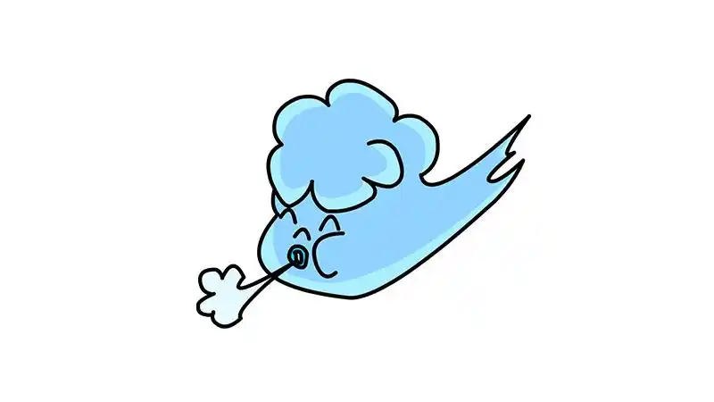 风的画法 风的画法简笔画儿童画 风的画法简笔画图片-养娃家