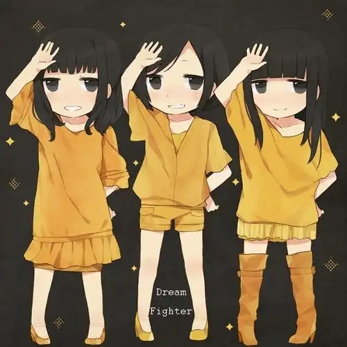 求三人用的闺蜜头像(动漫)