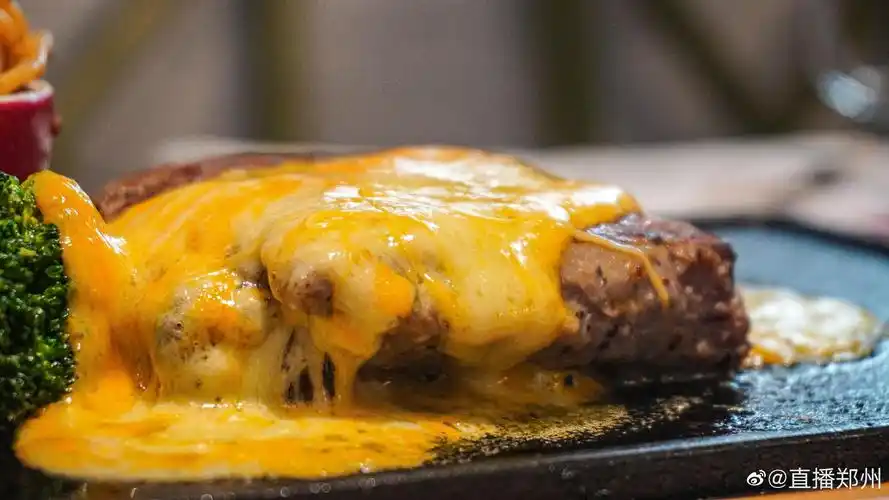 瀑布芝士厚切牛排