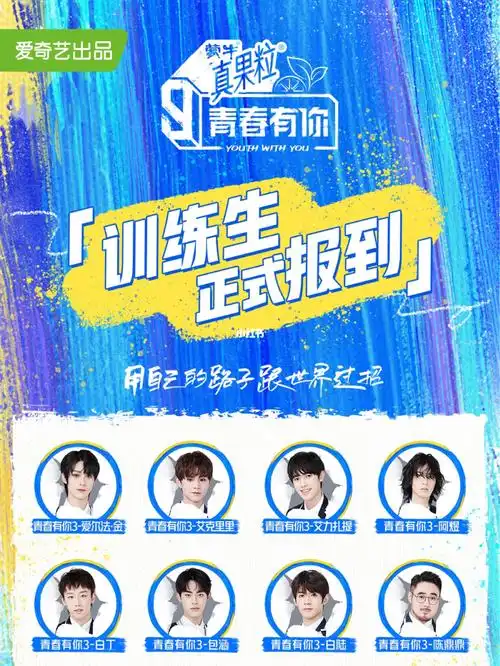 青春有你3练习生集体换头像