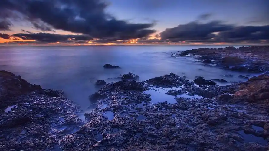 黎明,云海,日出 壁纸 大海,沙滩,黎明,云海,日出 桌布 - 1920x1080 全