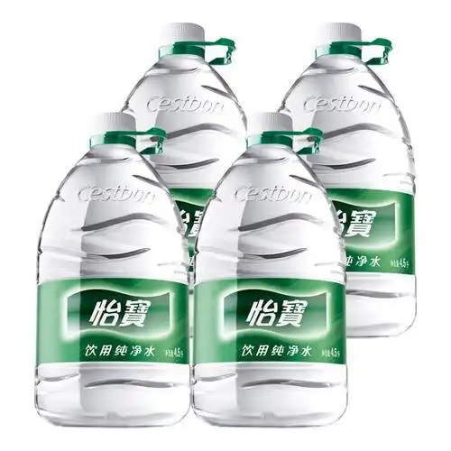 怡宝饮用水纯净水45l4桶装水