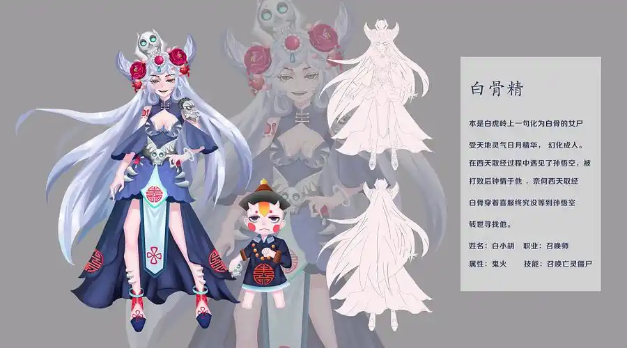 白骨精新创作|插画|游戏原画|旺仔奶猴儿 - 原创作品 - 站酷 (zcool)